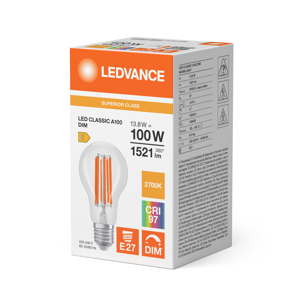 LED stropné svietidlo 13.8W IP20 2700K 320° – stropné LED svietidlo LEDVANCE