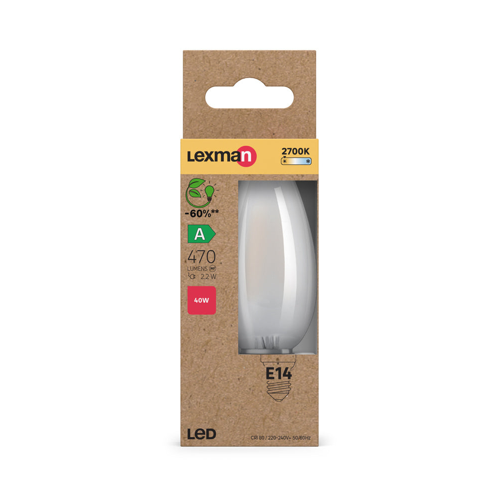 LED stropné svietidlo 2.2W IP20 2700K 330° – stropné LED svietidlo LEXMAN