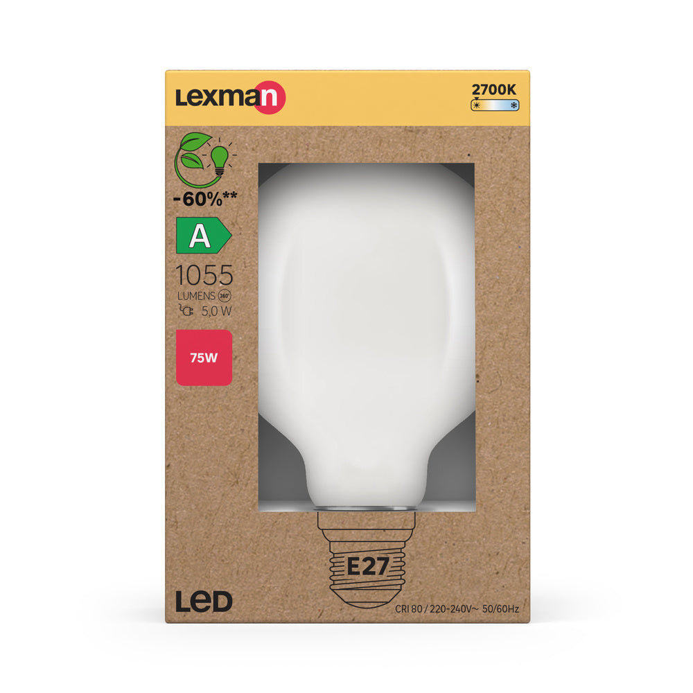 LED stropné svietidlo 5W IP20 2700K 330° – stropné LED svietidlo LEXMAN