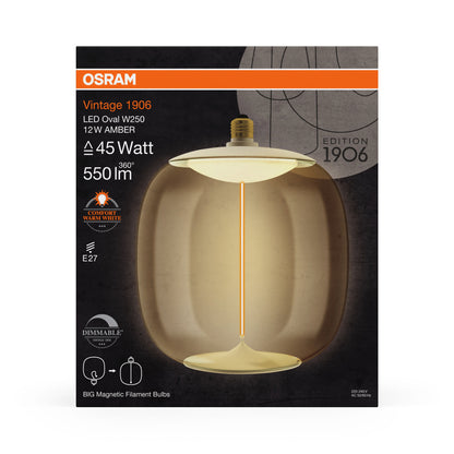 LED stropné svietidlo 12W IP20 1800K 320° – stropné LED svietidlo OSRAM