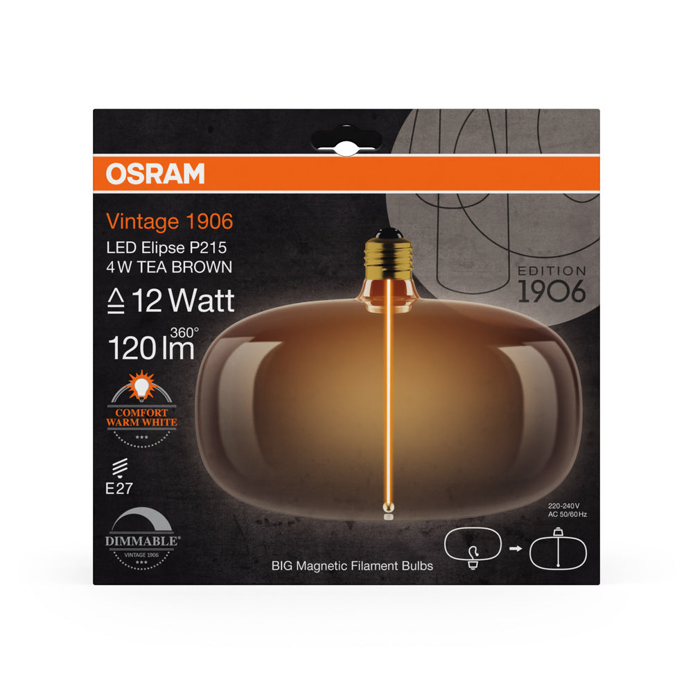 LED stropné svietidlo 4W IP20 1800K 320° – stropné LED svietidlo OSRAM