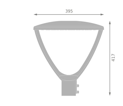 LED pouličné osvetlenie 29W IP66 3000K 145° – pouličné LED svietidlo LEDVANCE