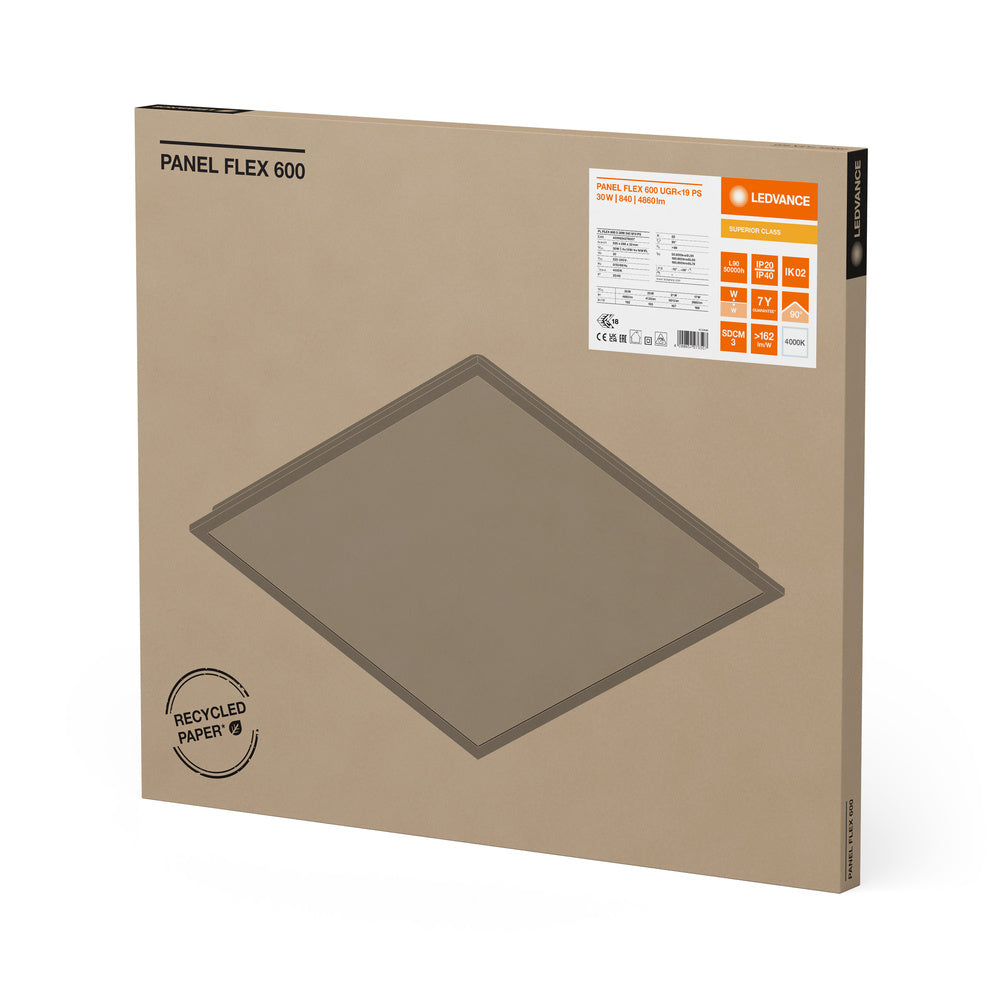 LED panel 30W IP40 4000K 90° – LED stropný panel LEDVANCE