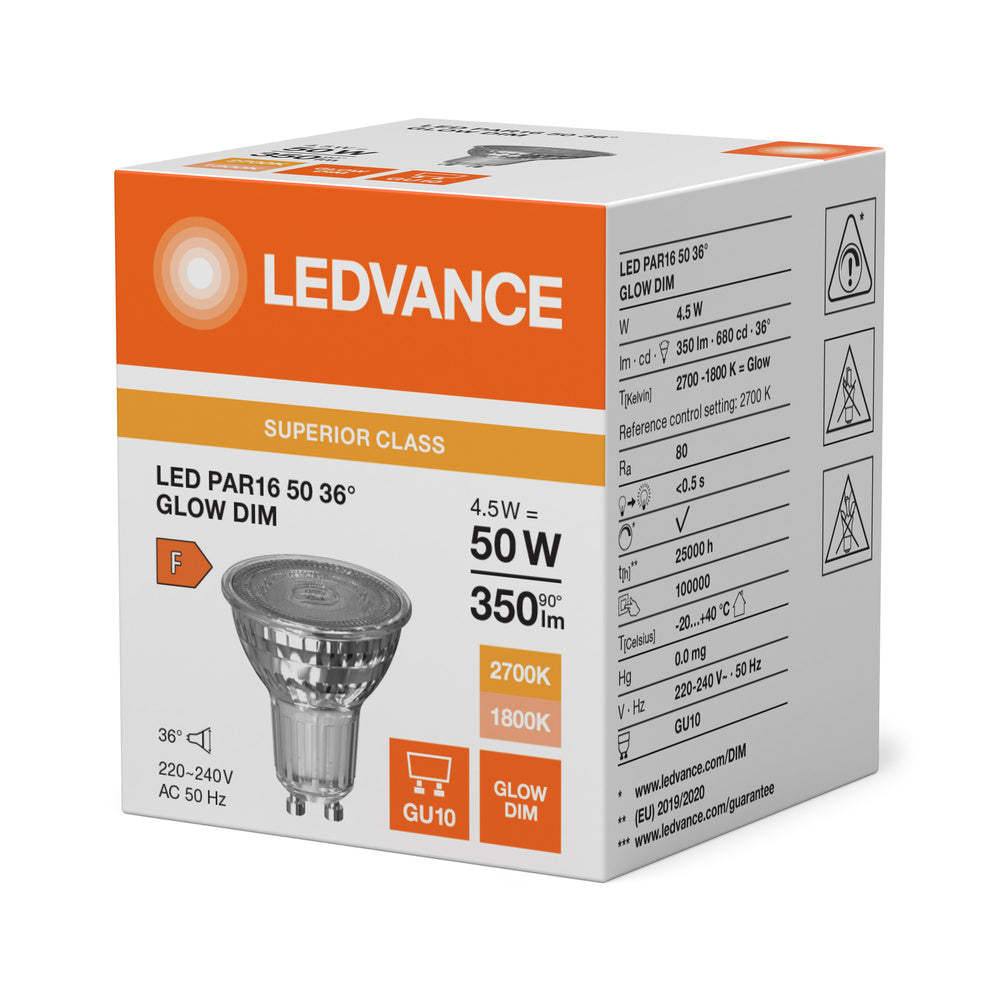 LED downlight 4.5W IP20 2700K 36° – zápustné LED svietidlo LEDVANCE