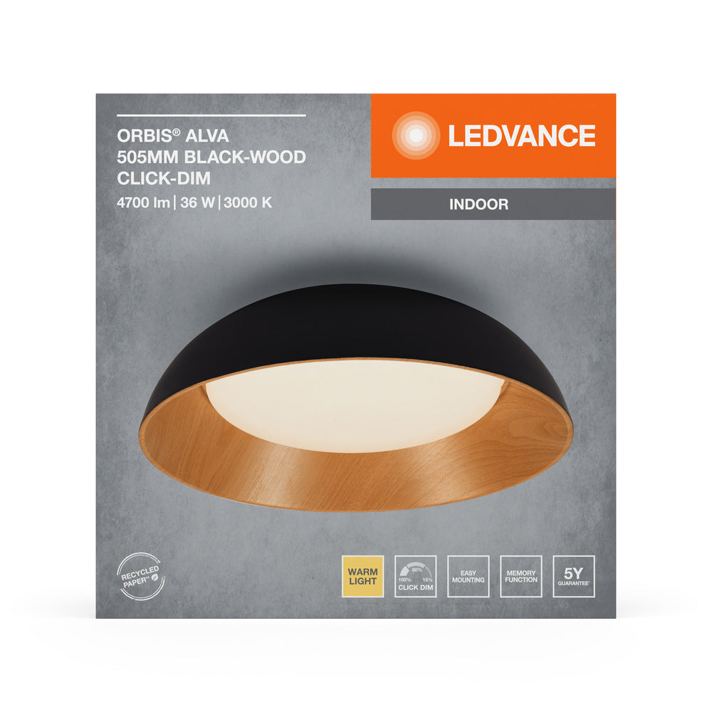 LED stropné svietidlo 36W IP20 3000K 120° – stropné LED svietidlo LEDVANCE