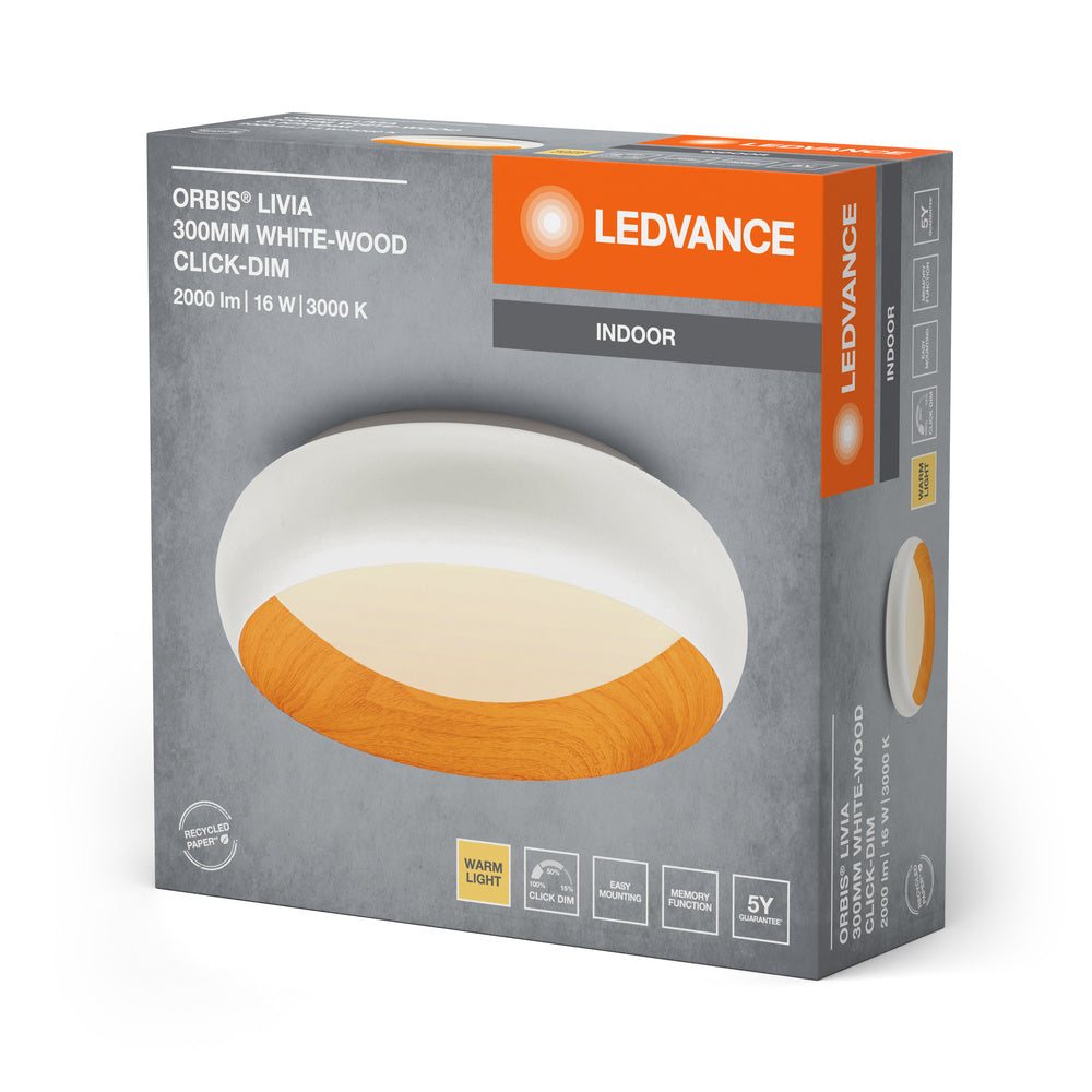 LED stropné svietidlo 16W IP20 3000K 120° – stropné LED svietidlo LEDVANCE