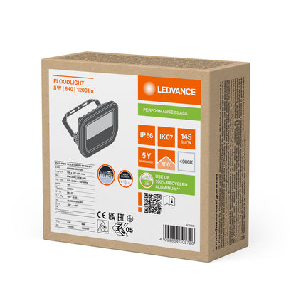 LED reflektor 8W IP66 4000K 100° – vonkajšie LED svietidlo LEDVANCE