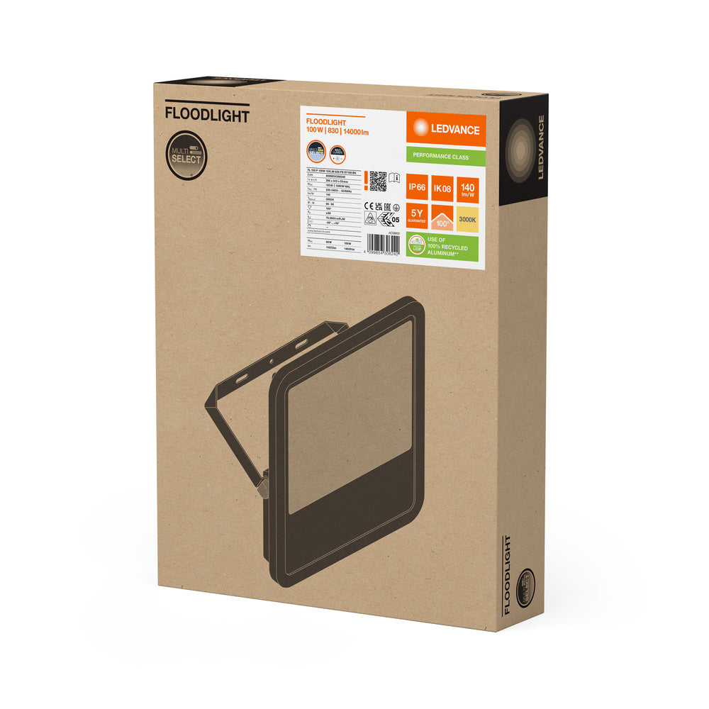 LED reflektor 100W IP66 3000K 100° – vonkajšie LED svietidlo LEDVANCE