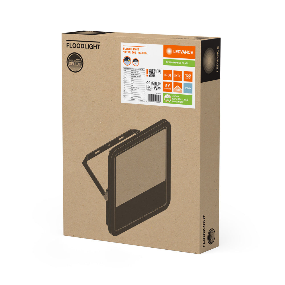 LED reflektor 100W IP66 6500K 100° – vonkajšie LED svietidlo LEDVANCE