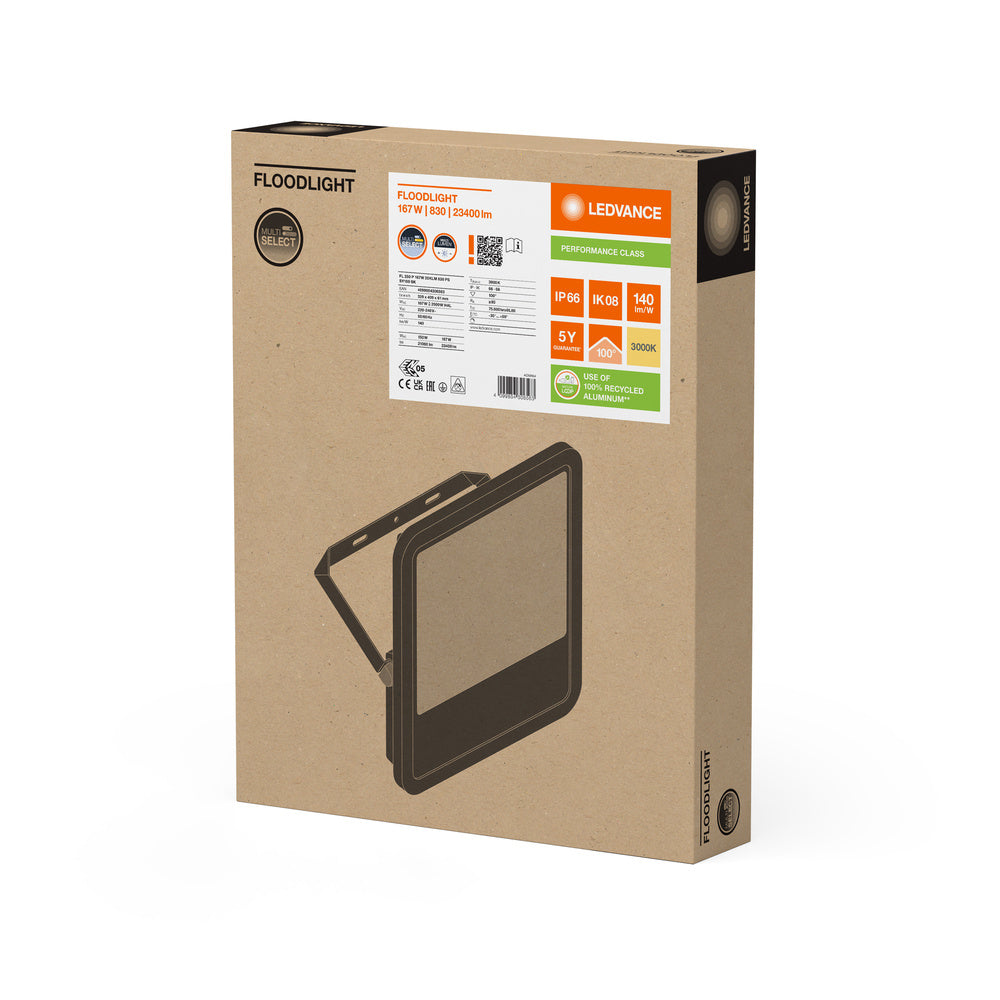 LED reflektor 167W IP66 3000K 100° – vonkajšie LED svietidlo LEDVANCE