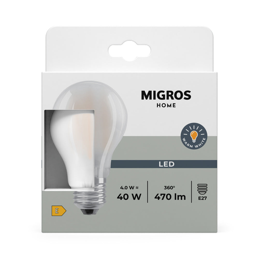 LED stropné svietidlo 4W IP20 2700K 300° – stropné LED svietidlo MIGROS