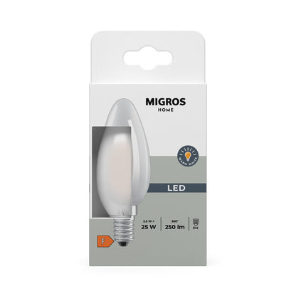 LED stropné svietidlo 2.5W IP20 2700K 300° – stropné LED svietidlo MIGROS