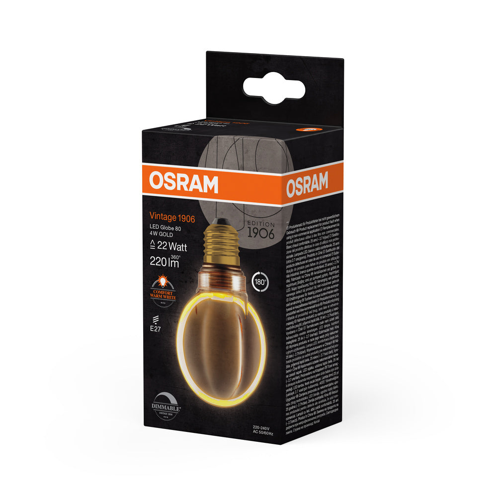 LED stropné svietidlo 4W IP20 1800K 330° – stropné LED svietidlo OSRAM