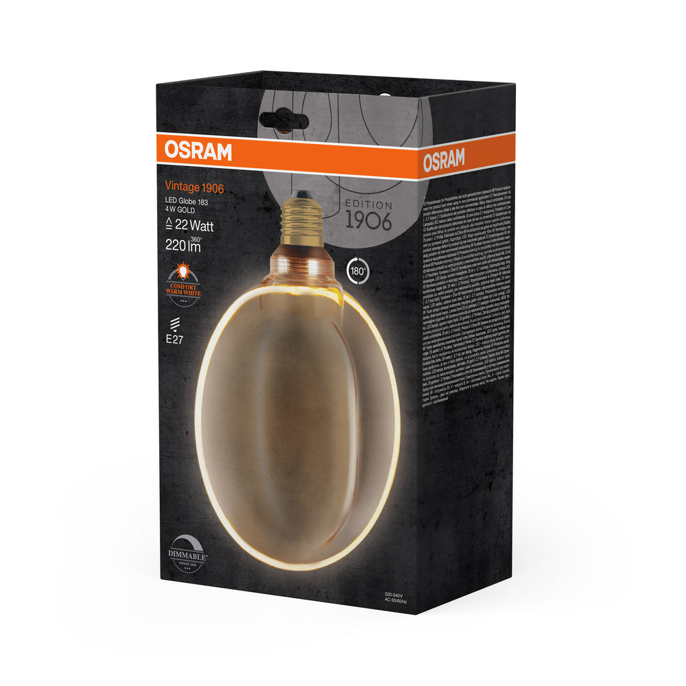 LED stropné svietidlo 4W IP20 1800K 330° – stropné LED svietidlo OSRAM