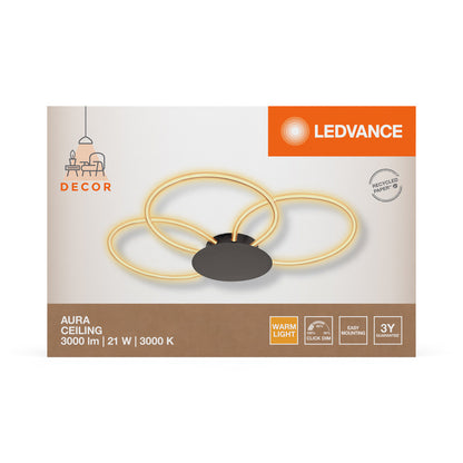 LED stropné svietidlo 21W IP20 3000K 360° – stropné LED svietidlo LEDVANCE
