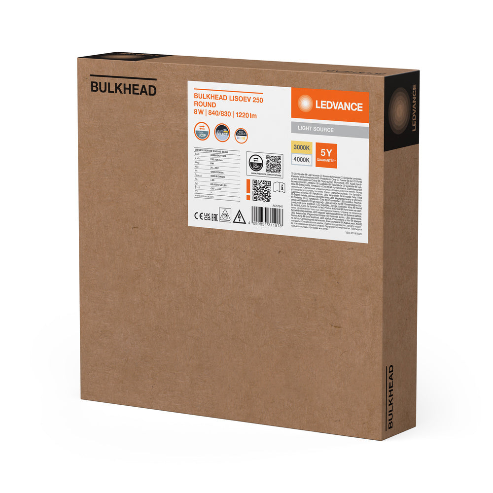 LED nástenné svietidlo 8W IP20 3000K 120° – nástenné LED svietidlo LEDVANCE