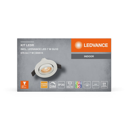 LED downlight 8.30W IP20 3000K 36° – zápustné LED svietidlo LEDVANCE