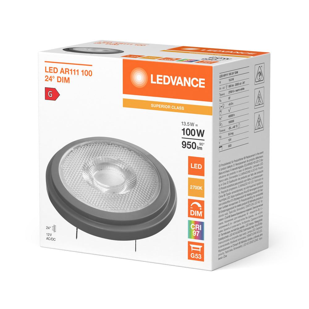 LED stropné svietidlo 13.5W IP20 2700K 24° – stropné LED svietidlo LEDVANCE