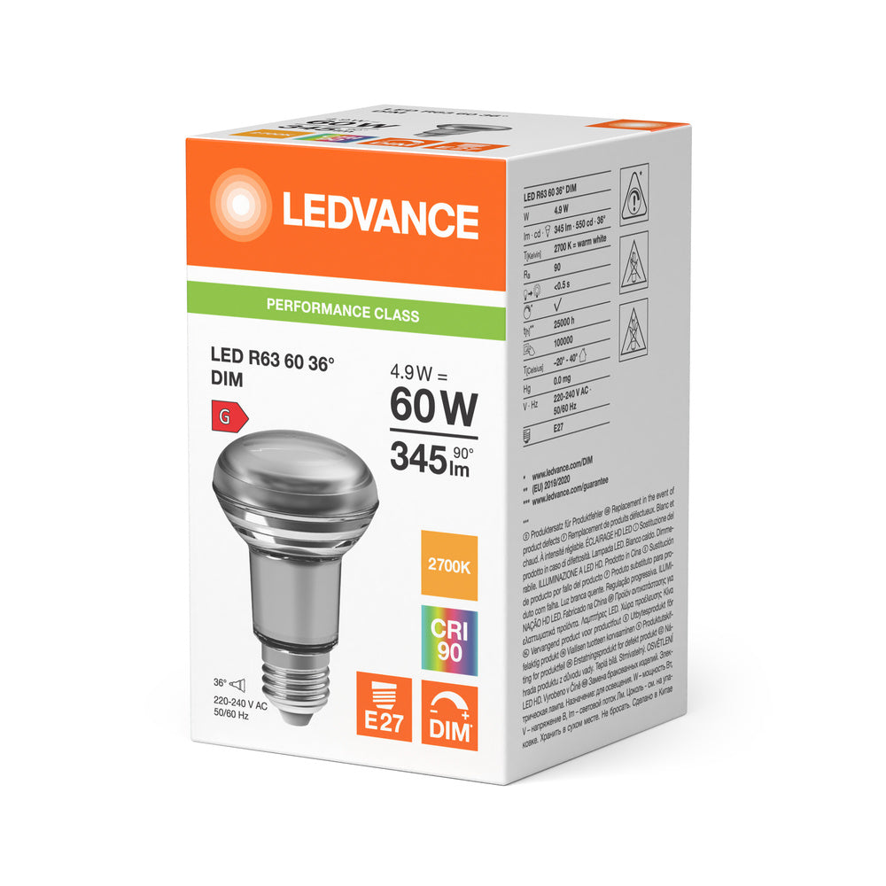 LED stropné svietidlo 4.9W IP20 2700K 36° – stropné LED svietidlo LEDVANCE