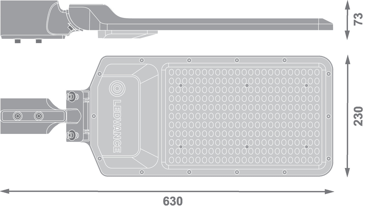 LED pouličné osvetlenie 150W IP65 4000K 155° – pouličné LED svietidlo LEDVANCE