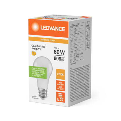 LED stropné svietidlo 7W IP20 2700K 200° – stropné LED svietidlo LEDVANCE