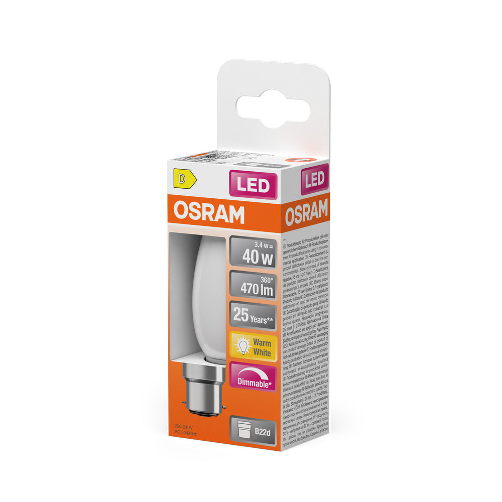 LED stropné svietidlo 3.4W IP20 2700K 300° – stropné LED svietidlo OSRAM
