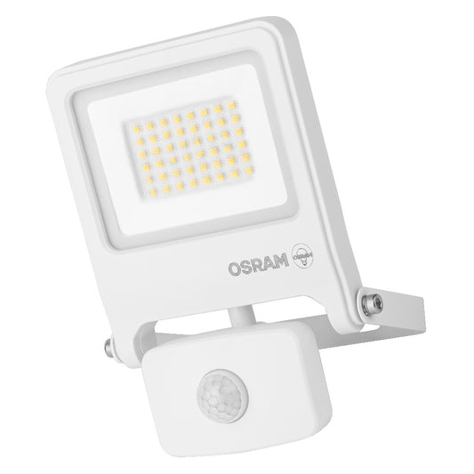 LED reflektor 10W IP44 3000K 110° – vonkajšie LED svietidlo OSRAM