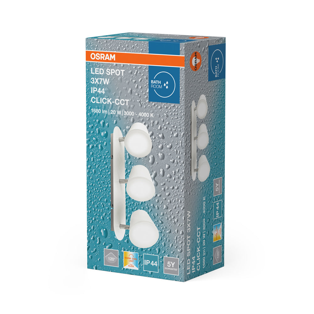 LED stropné svietidlo 20W IP44 3000K 120° – stropné LED svietidlo OSRAM