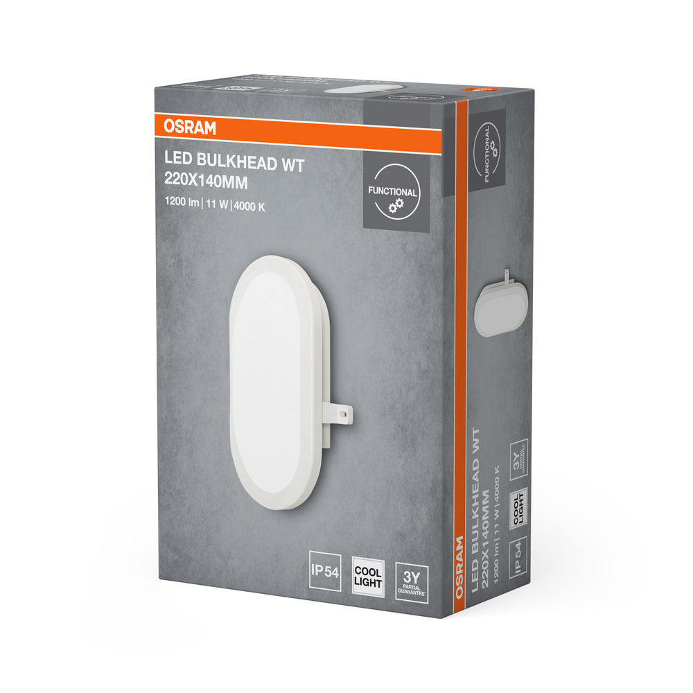 LED nástenné svietidlo 11W IP54 4000K 120° – nástenné LED svietidlo OSRAM
