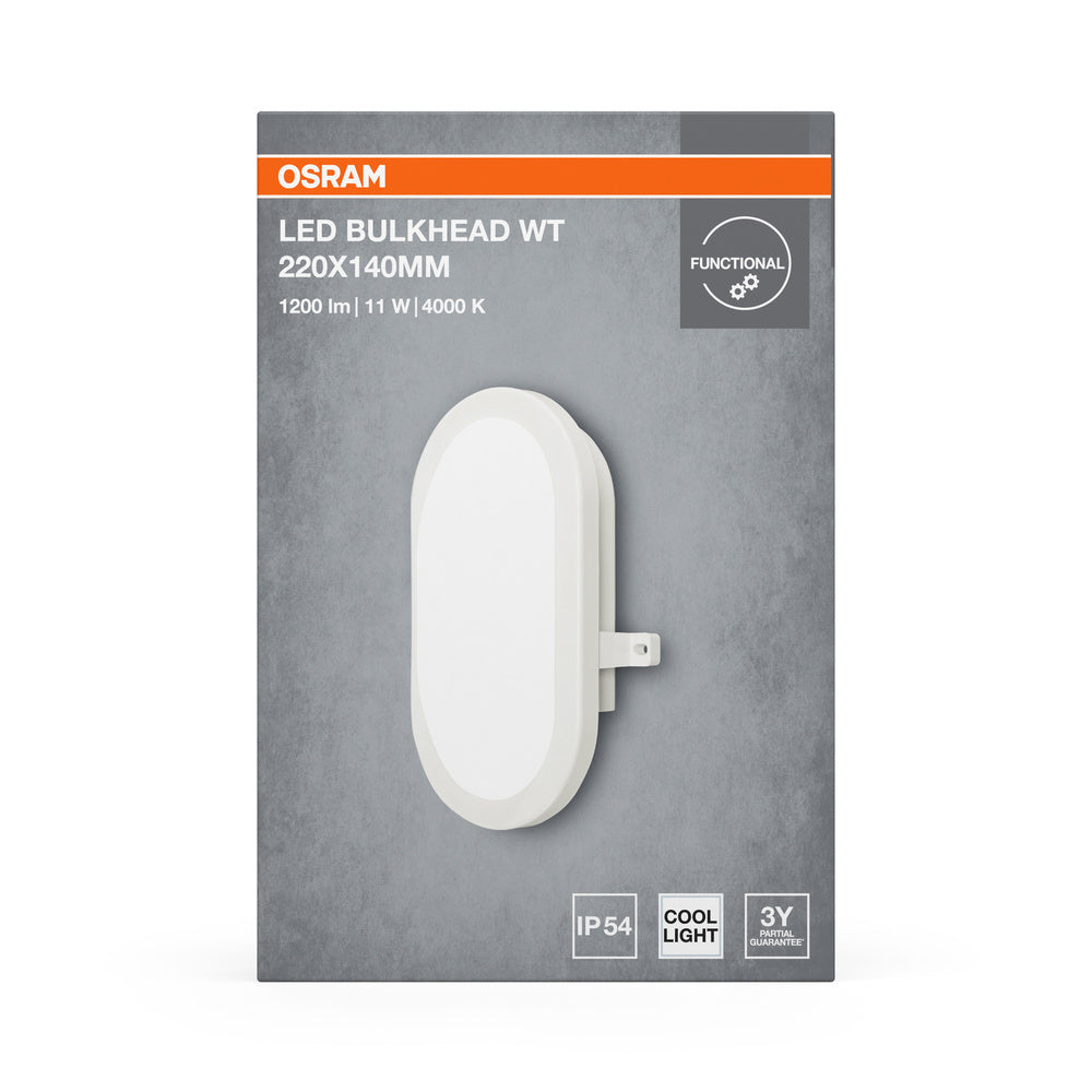 LED nástenné svietidlo 11W IP54 4000K 120° – nástenné LED svietidlo OSRAM