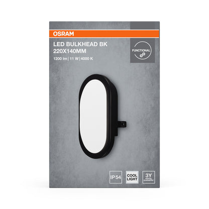 LED nástenné svietidlo 11W IP54 4000K 120° – nástenné LED svietidlo OSRAM