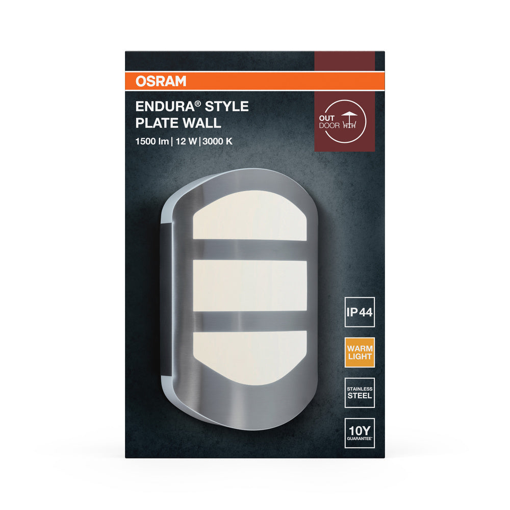 LED nástenné svietidlo 12W IP44 3000K 108° – nástenné LED svietidlo OSRAM