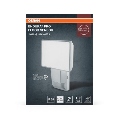LED reflektor 15W IP55 4000K 100° – vonkajšie LED svietidlo OSRAM
