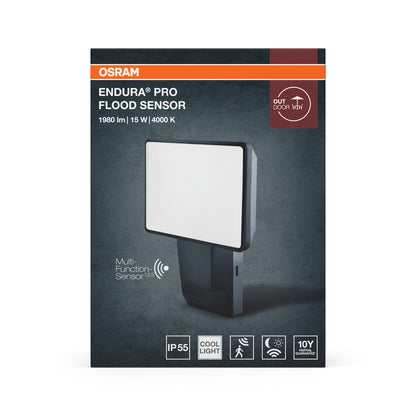 LED reflektor 15W IP55 4000K 100° – vonkajšie LED svietidlo OSRAM