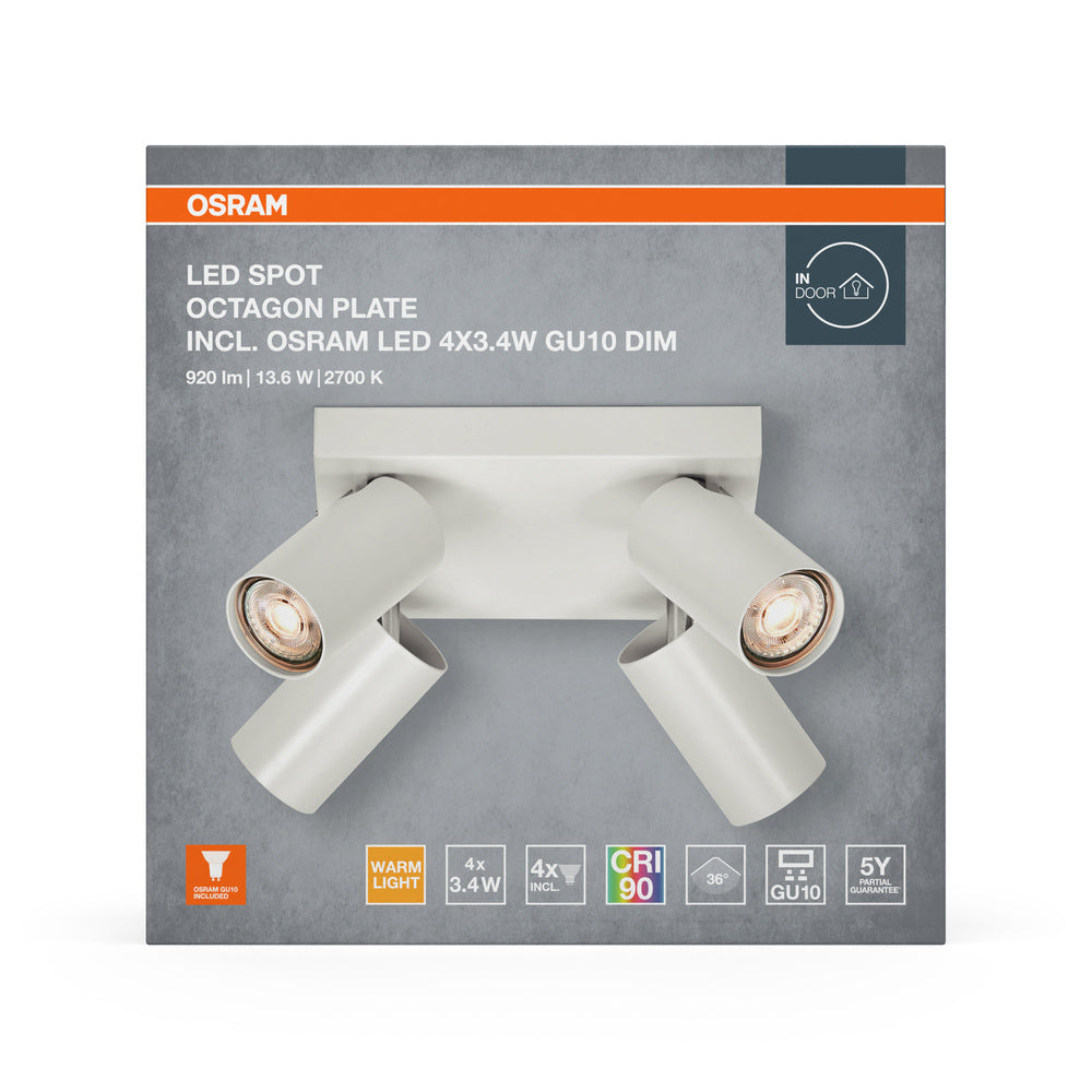 LED stropné svietidlo 13.60W IP20 2700K 36° – stropné LED svietidlo OSRAM