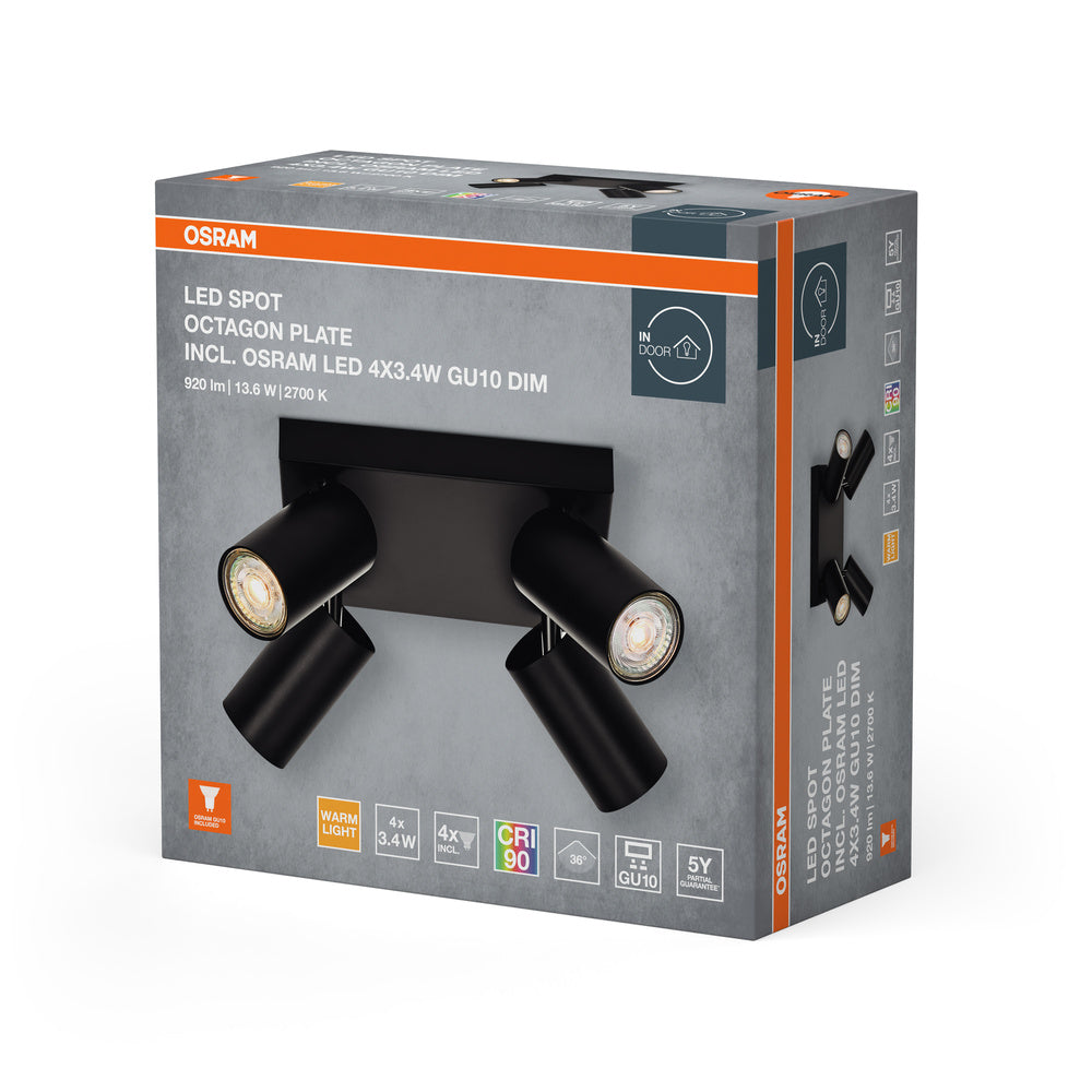 LED stropné svietidlo 13.60W IP20 2700K 36° – stropné LED svietidlo OSRAM