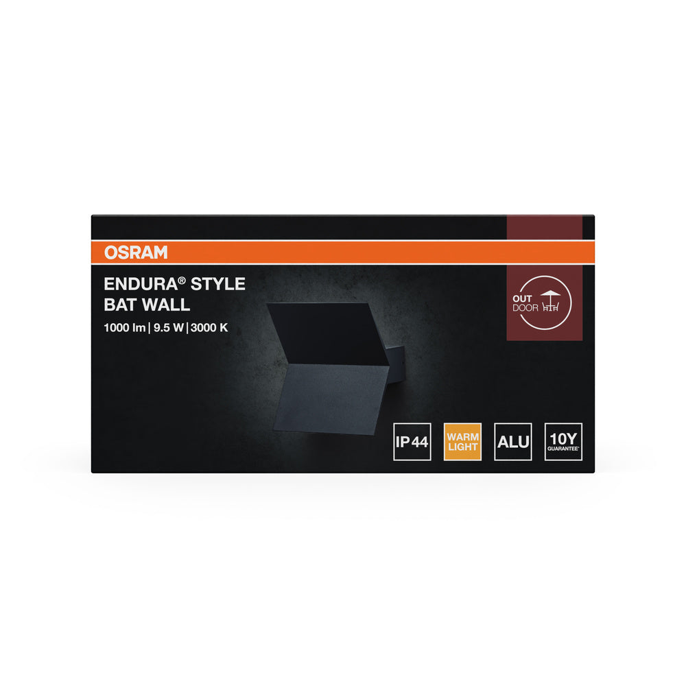 LED nástenné svietidlo 9.50W IP44 3000K 120° – nástenné LED svietidlo OSRAM