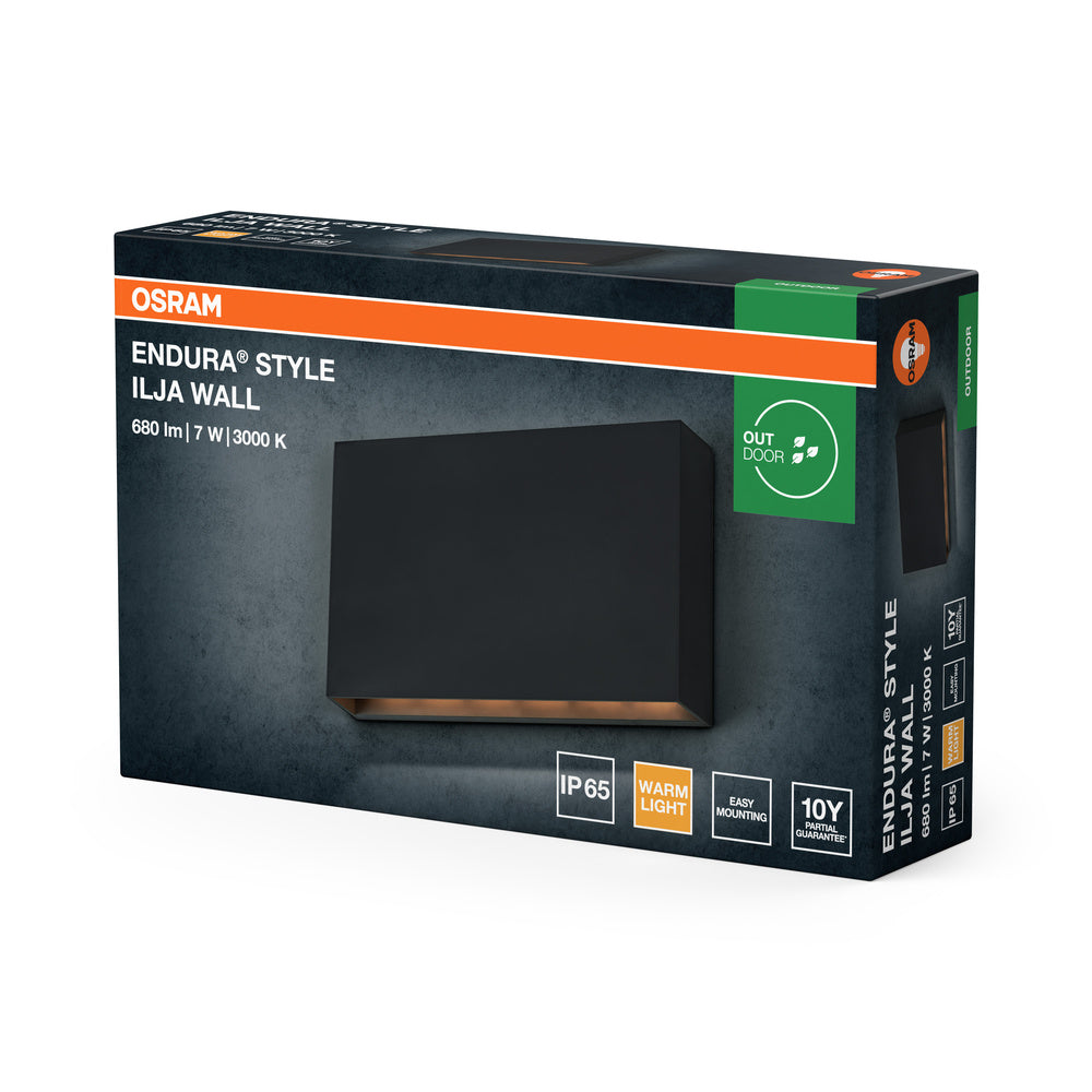 LED nástenné svietidlo 7W IP65 3000K 120° – nástenné LED svietidlo OSRAM