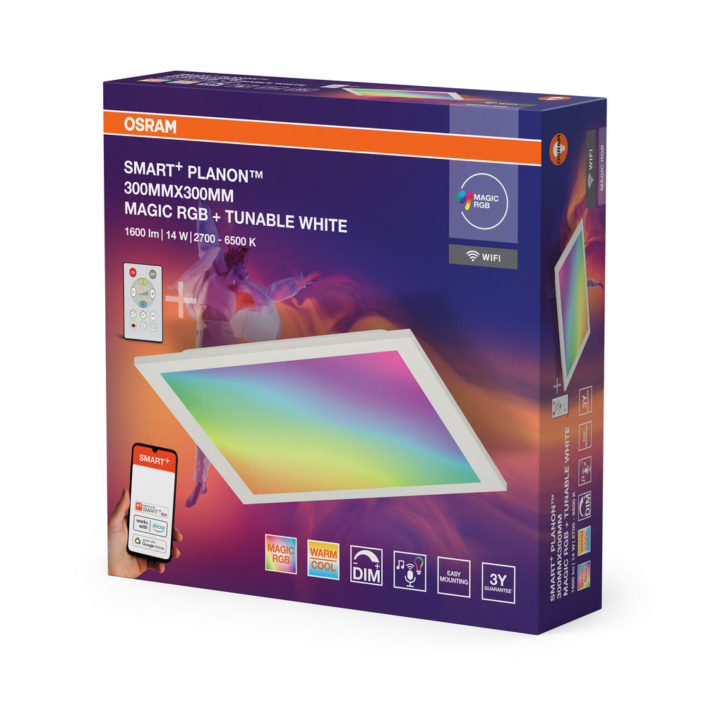 LED panel 14W IP20 6500K 120° – LED stropný panel OSRAM