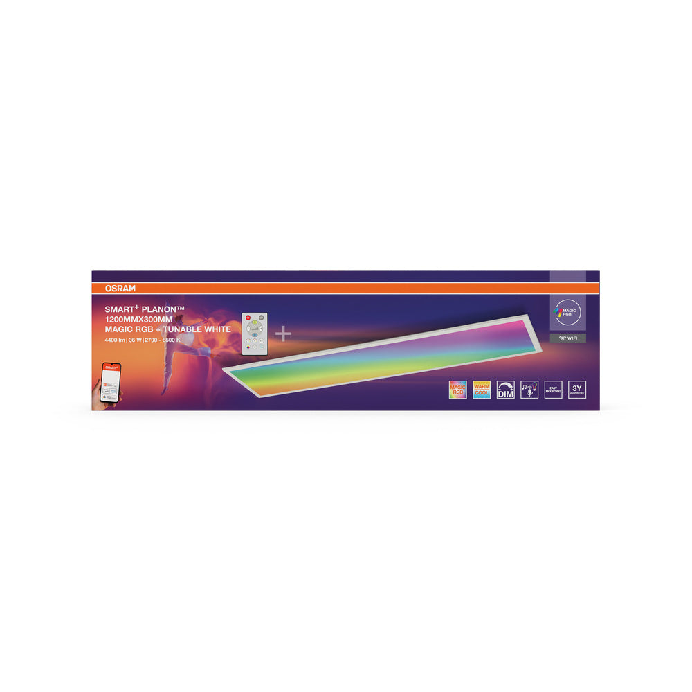LED panel 36W IP20 6500K 120° – LED stropný panel OSRAM