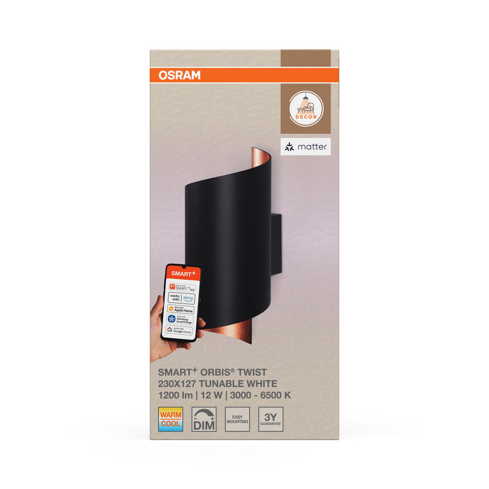 LED nástenné svietidlo 12W IP20 6500K 120° – nástenné LED svietidlo OSRAM