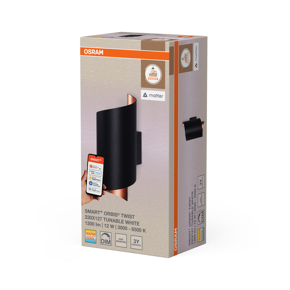 LED nástenné svietidlo 12W IP20 6500K 120° – nástenné LED svietidlo OSRAM