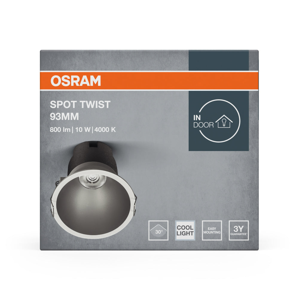 LED stropné svietidlo 10W IP20 4000K 30° – stropné LED svietidlo OSRAM