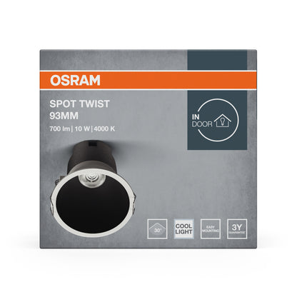 LED stropné svietidlo 10W IP20 4000K 30° – stropné LED svietidlo OSRAM