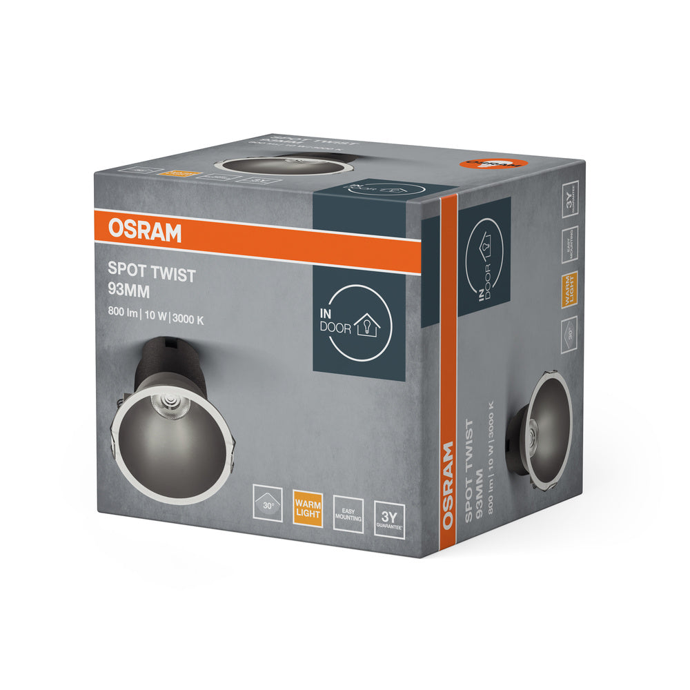 LED stropné svietidlo 10W IP20 3000K 30° – stropné LED svietidlo OSRAM