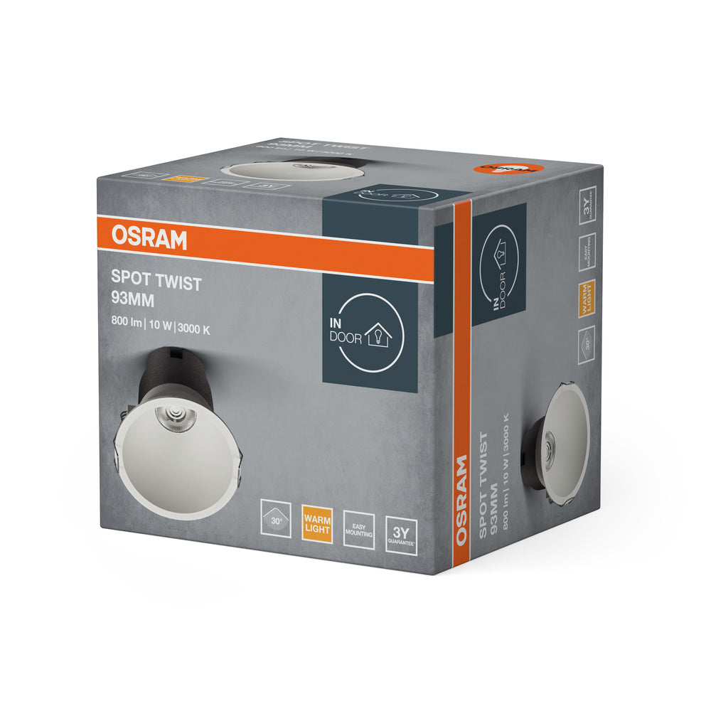 LED stropné svietidlo 10W IP20 3000K 30° – stropné LED svietidlo OSRAM
