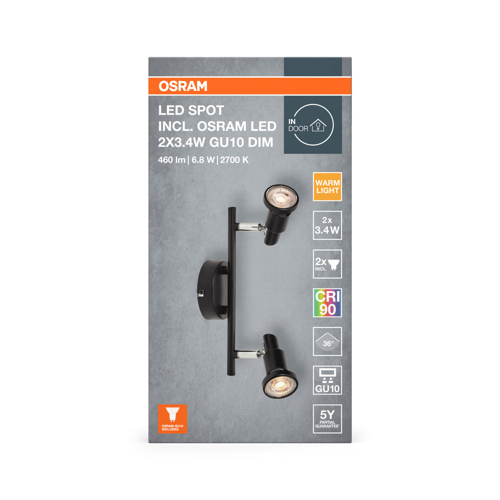 LED stropné svietidlo 6.80W IP20 2700K 36° – stropné LED svietidlo OSRAM
