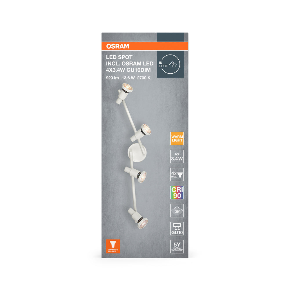 LED stropné svietidlo 13.60W IP20 2700K 36° – stropné LED svietidlo OSRAM