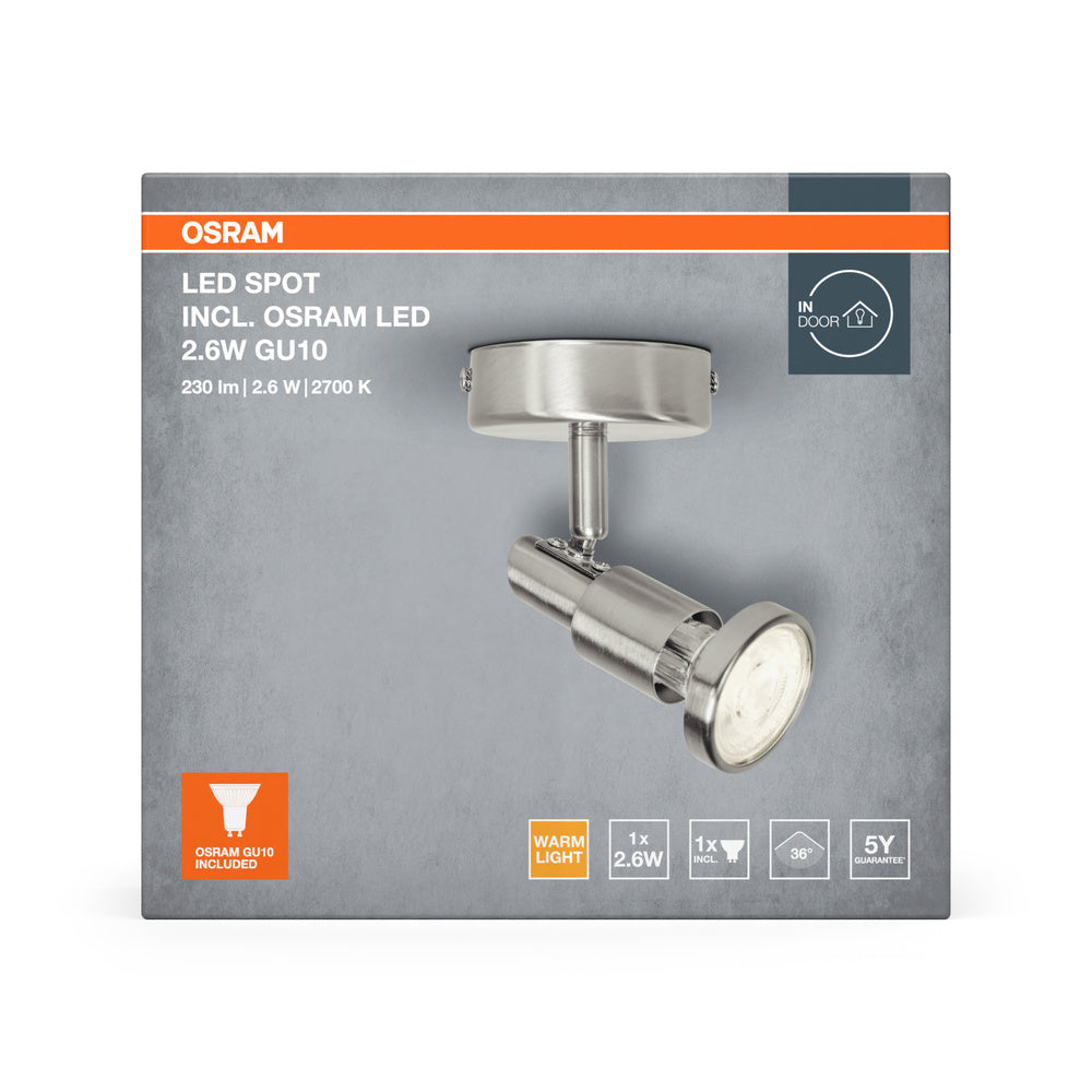 LED downlight 2.60W IP20 2700K 36° – zápustné LED svietidlo OSRAM