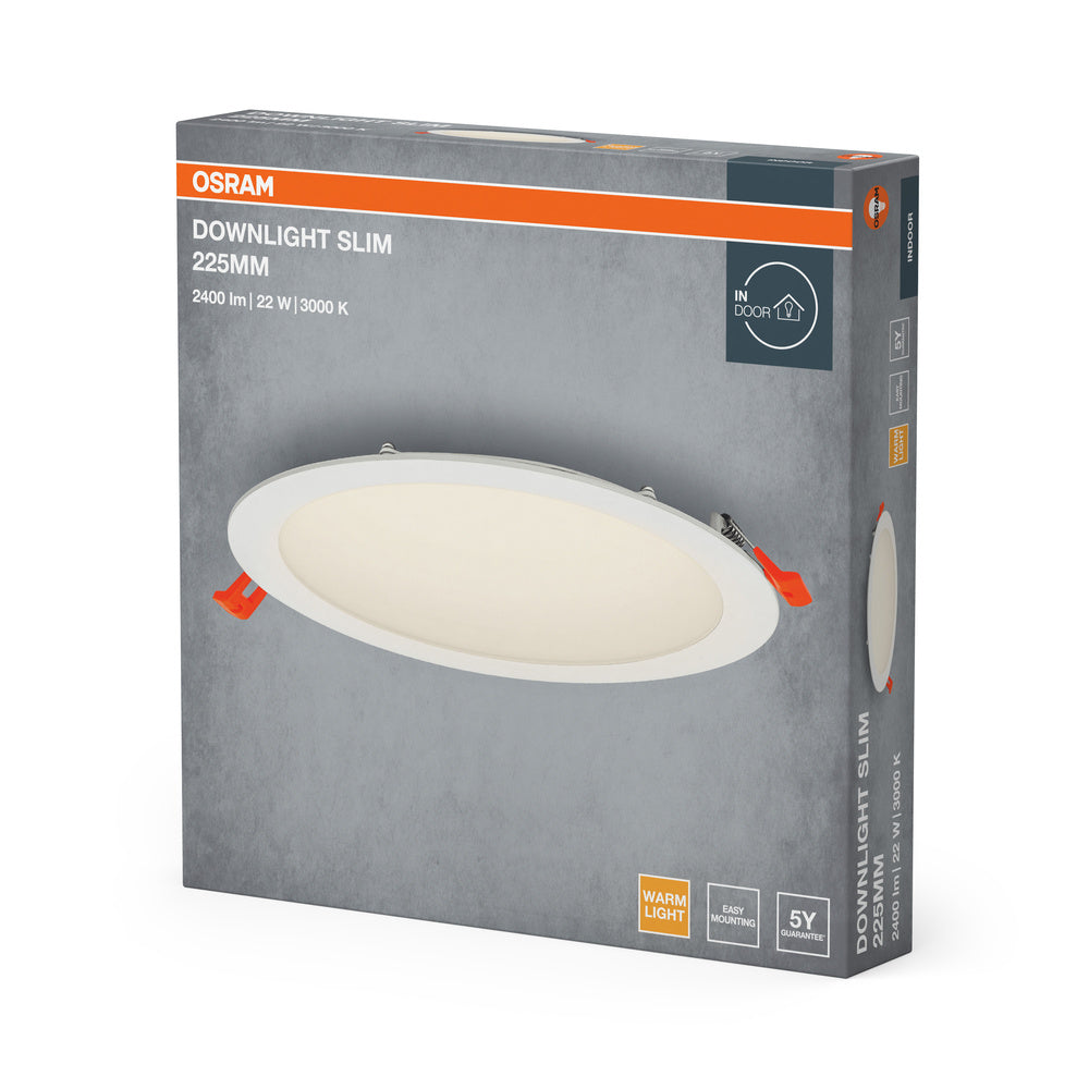 LED downlight 22W IP20 3000K 110° – zápustné LED svietidlo OSRAM